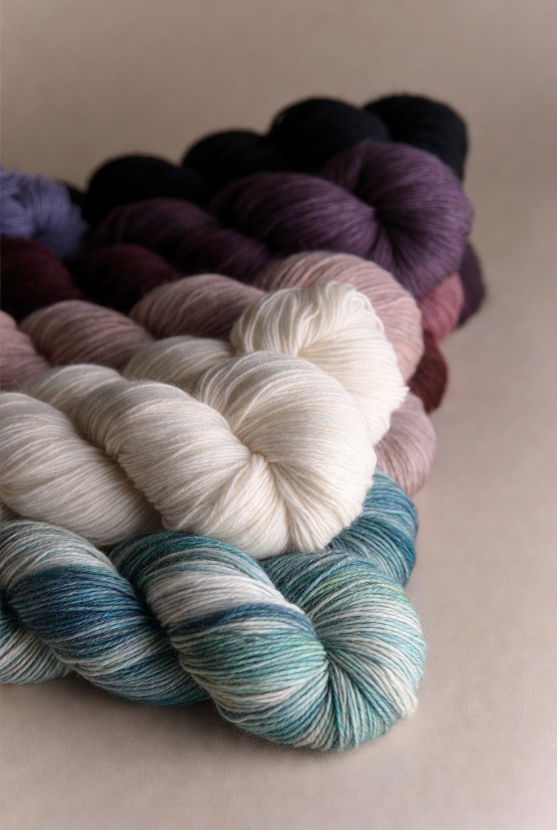 Premium craft yarn collection